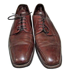 Neil M Mens Oxford Dress shoes Size 10 Brown Comfort Professional Lace Up